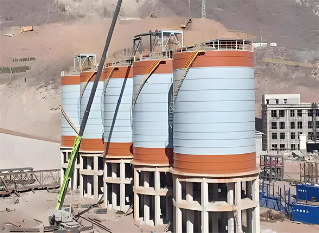 阿拉尔农场高架钢板仓